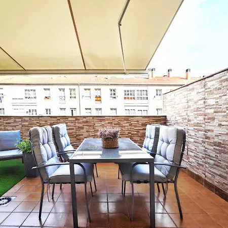 Appartamento Piso Centrico Santiago De Compostela Con Amplia Terraza Esterno foto